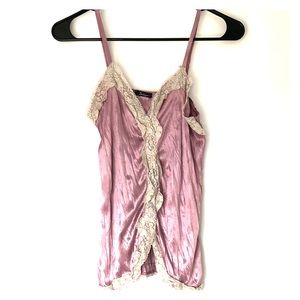 Japanese Purple Silk cami